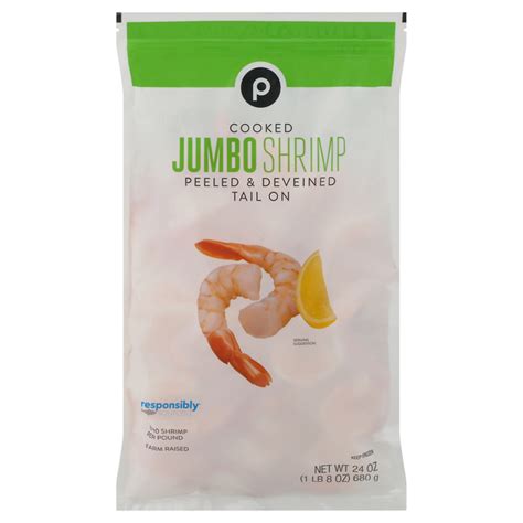 Publix Cooked Shrimp Jumbo. 24 oz