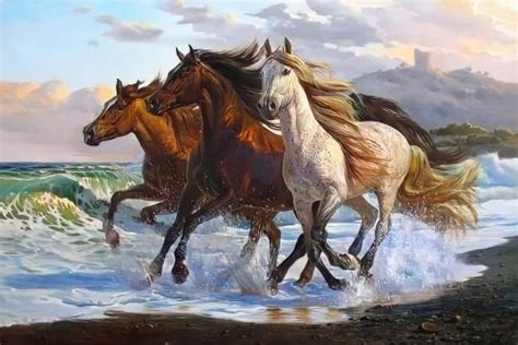 Horse Painting Running Horse at best price in Jodhpur by Sawal Arts ...