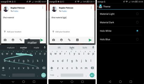 Google Keyboard 4 is rolling out, bringing two Material themes