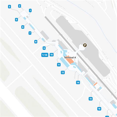 San Jose Mineta Airport Map | SJC Terminal Guide