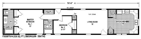 Amazing 14x70 Mobile Home Floor Plan - New Home Plans Design