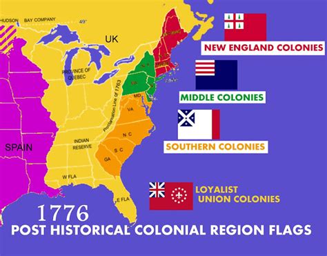 The Voice of Vexillology, Flags & Heraldry: Post Historical Regional Flags for 1776