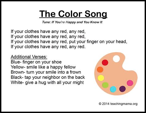 Educational Songs For Kindergarten