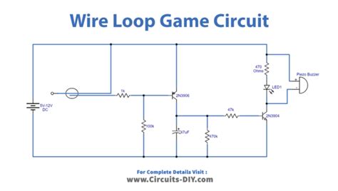 Wire Loop Game using Transistors - DIY