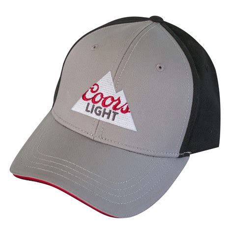 Coors Light Two-Tone Mountain Logo Hat