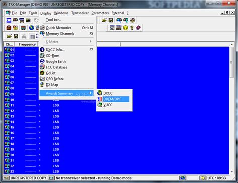 TRX-Manager 4.4.5 - Download, Screenshots