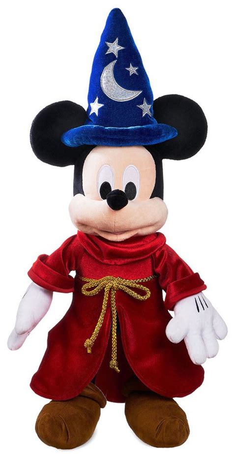 Disney Fantasia Sorcerer Mickey Mouse Exclusive 22.5 Plush Dark Blue - ToyWiz