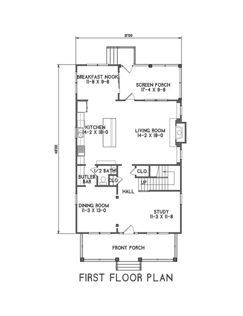 Graceland First Floor Plan - floorplans.click