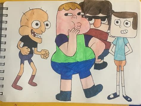 Clarence, Jeff, Sumo and Belson by Fantas33 on DeviantArt