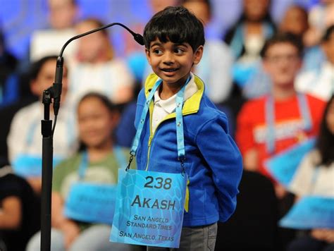 Akash Vukoti, 6, is the National Spelling Bee's youngest speller