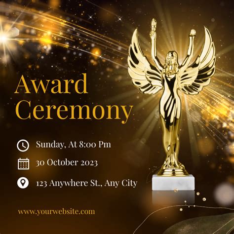 award ceremony template | PosterMyWall