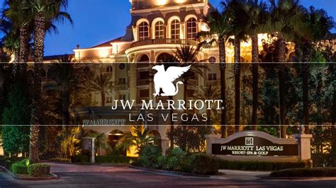 JW Marriott Resort & Spa Las Vegas | An In Depth Look Inside - YouTube