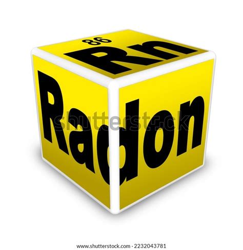 Radon Gas Periodic Table 3d Concept Stock Illustration 2232043781 | Shutterstock