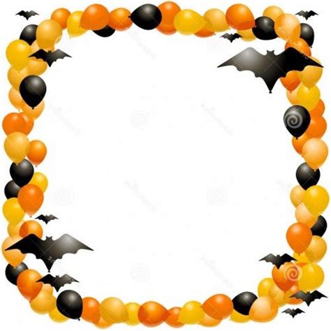 Halloween Candy Border Clip Art