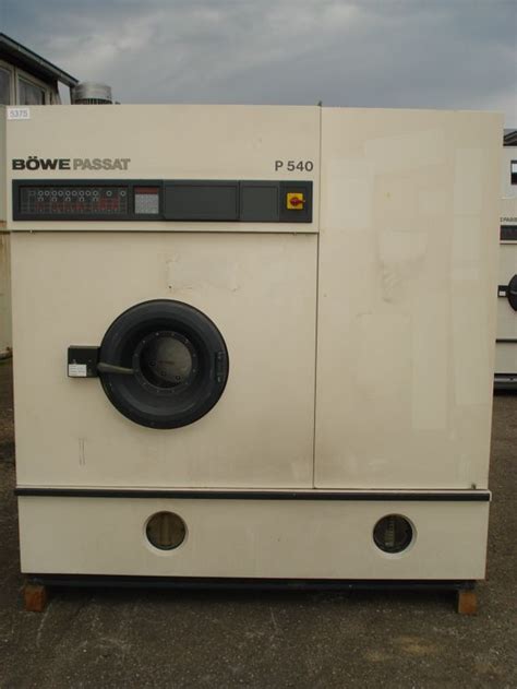 Bowe P 540 Dry cleaning machines