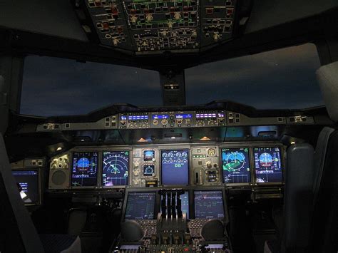 Airbus A380 Cockpit Printed Canvas Poster HD wallpaper | Pxfuel