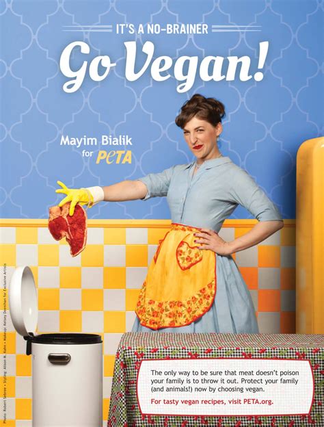 Trash Meat and Go Vegan With Mayim Bialik! | PETA