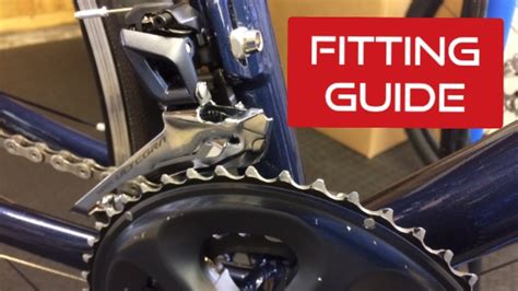 Shimano Ultegra R8000 Braze On Front Derailleur Fitting Guide - YouTube