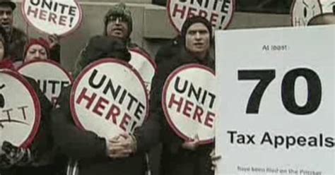 Hyatt Hotel Union Blasts Pritzker Family For Property Tax Appeals - CBS ...