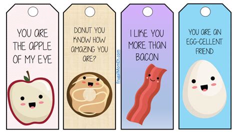 Free Printable Valentine's Day Kawaii Bookmarks - Frugal Mom Eh!