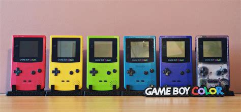 Finally I’ve collected all the normal color variations : r/Gameboy