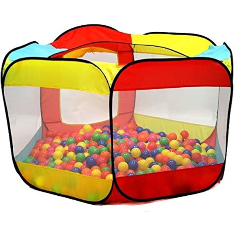 Play Tents & Tunnels Kiddey Ball Pit For Kids - 6-Sided Toddlers Baby Fill Balls 642078454622 | eBay