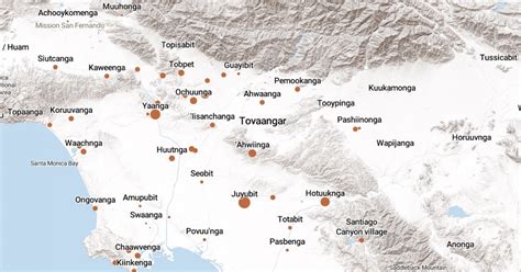 Mapping the Tongva Villages of L.A.'s Past — Bunk