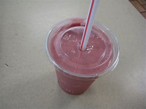 Review: McDonald's - Real Fruit Smoothies | Brand Eating