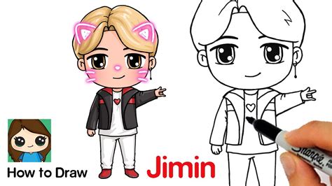 How to Draw BTS Jimin Tiny Tan