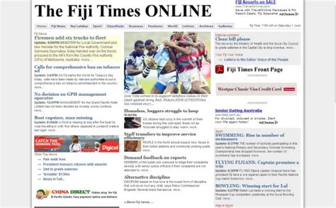 The Fiji Times - Find out about the newspaper