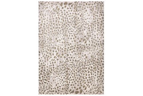 8'x11' Rug-Leopard Skin Beige/Gold | Living Spaces