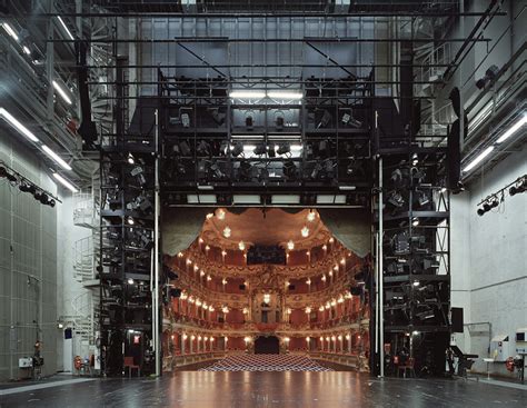 Looking into a theatre from behind the stage. : woahdude