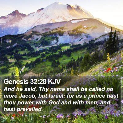 Genesis 32 Scripture Images - Genesis Chapter 32 KJV Bible Verse Pictures