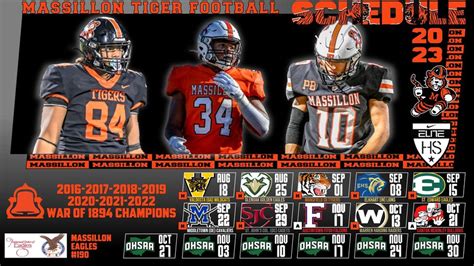 2023 Schedule - MassillonTigers.com