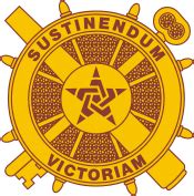 U.S. Army Logistics, branch insignia - vector image