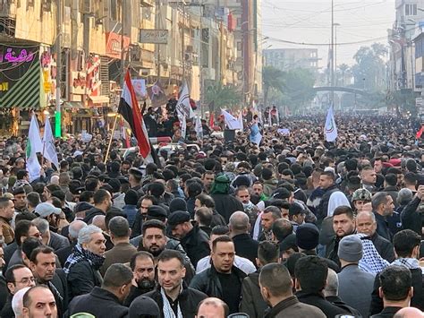 Qasem Soleimani funeral: Chants of 'Death to America'…