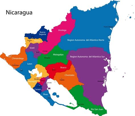 Vista Satelital de Managua - Nicaragua. Imágenes o mapas Via Satélite