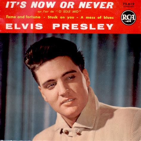 Elvis Presley – It's Now Or Never (1960, Yellow Labels, Vinyl) - Discogs