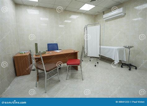 Doctors Consultation Room in Hospital Stock Image - Image of medicare ...