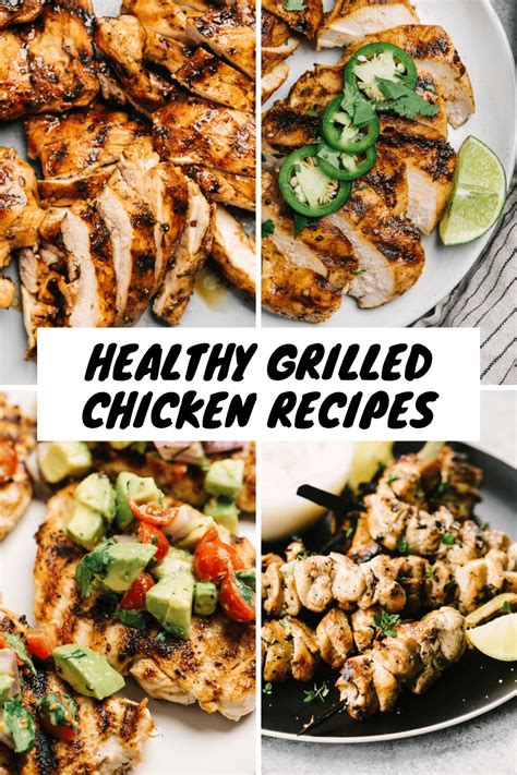 Healthy Grilled Chicken Recipes - Our Salty Kitchen