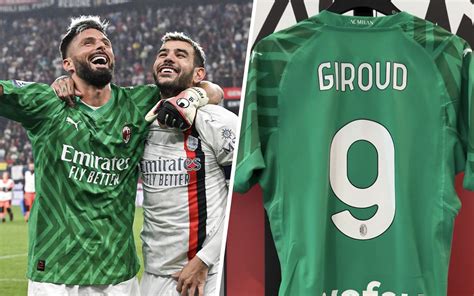 Official: Milan announce sale start of 'Giroud 9' goalkeeper jerseys