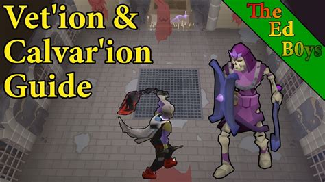 OSRS Vetion & Calvarion Guide | Updated Vet'ion Guide - YouTube