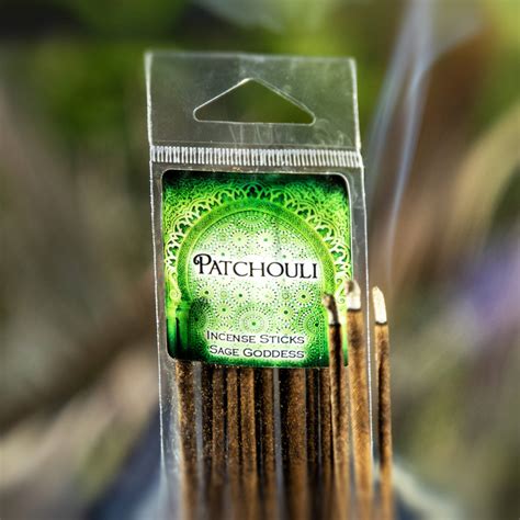 Sage Goddess Patchouli Incense Sticks for prosperity and attraction