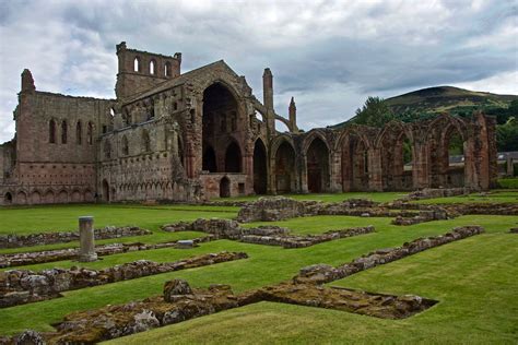 Melrose Abbey Map - Scottish Borders, Scotland - Mapcarta