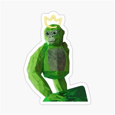 "Candy King (Raw Banana) - Gorilla Tag" Sticker for Sale by TheDudeForU ...