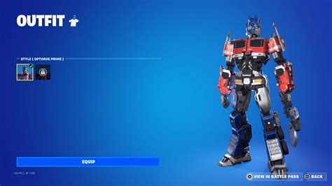 How to get the Optimus Prime skin in Fortnite