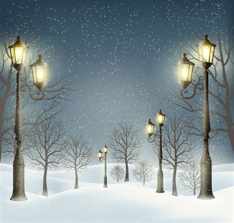 Tutorial - how to draw a winter scene in Adobe Illustrator #WinterScenes | Winter landscape ...