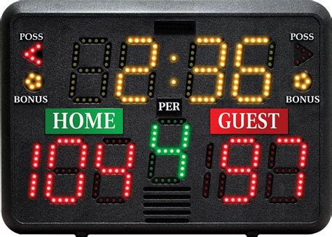 Portable Digital Basketball Scoreboards, Shot Clocks, and More