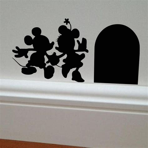 Minnie & Mickey Mouse Wall Decal Minnie Mouse Decal - Etsy