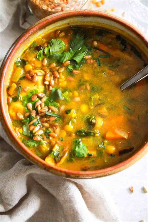 Yellow Split Pea Soup Recipe | one pot, vegan and dairy-free